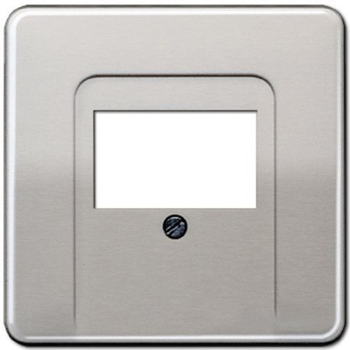 Лицевая панель Jung CD500 для 2-м. розетки USB/аудио платина картинка